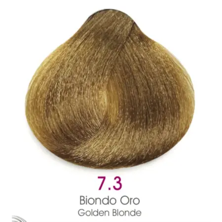 TMT Milano Art Collection Crema Colorante Luminacolor 7.3 Rubio Medio Dorado 100ml - 1